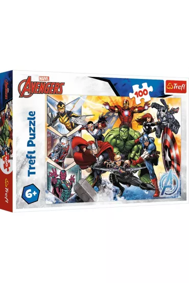 Puzzle 100 el. Sia Avengersw. Disney Marvel Trefl