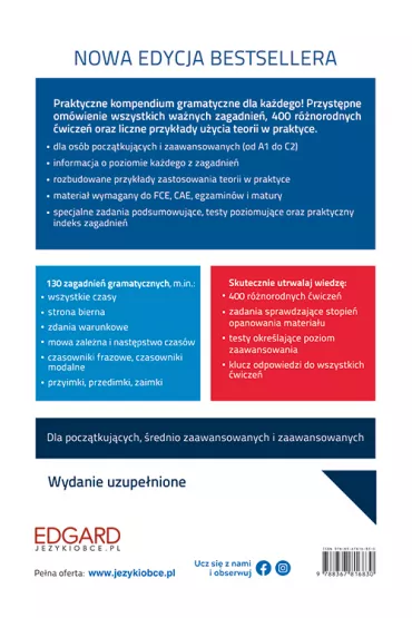Wielka gramatyka j�zyka angielskiego. Poziom A1-C2 - Aleksandra Borowska, Bo�ena Przyby�a