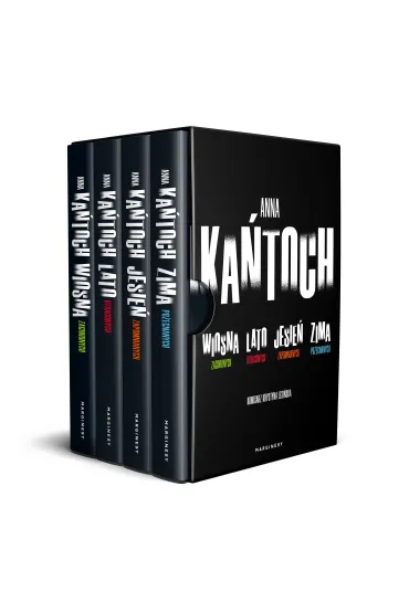Pakiet Krystyna Lesi�ska. Tomy 1-4: Wiosna zaginionych, Lato utraconych, Jesie� zapomnianych, Zima po�egnanych - Anna Ka�toch
