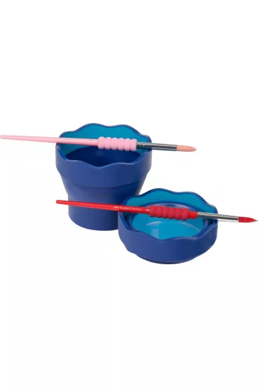 Faber-Castell Pojemnik na wod� Click&Go niebieski