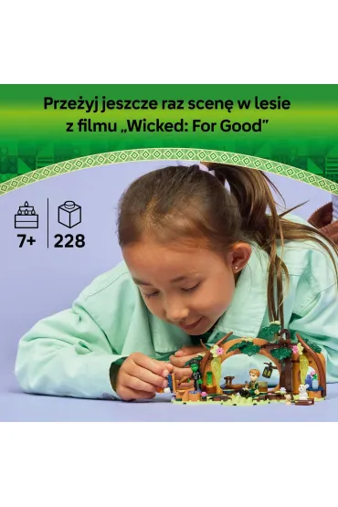 LEGO Wicked Kryj�wka Elphaby 75687