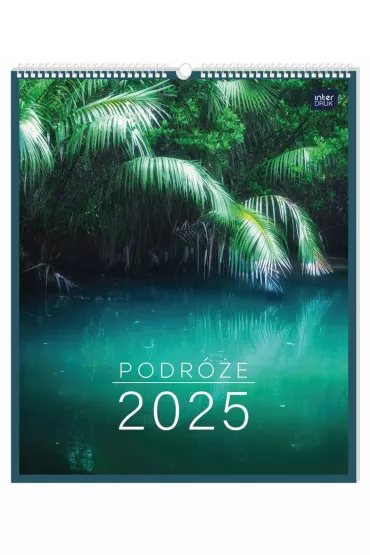 Interdruk Kalendarz �cienny planszowy 2025 33,5x40 Widoki