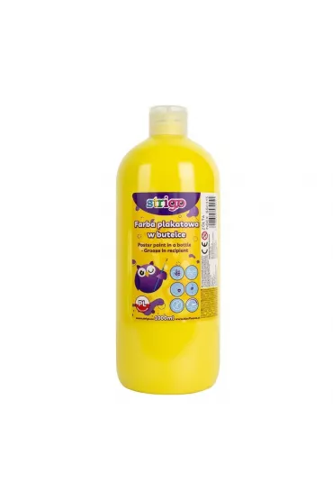 Strigo Farba plakatowa w butelce ��ta 1000 ml