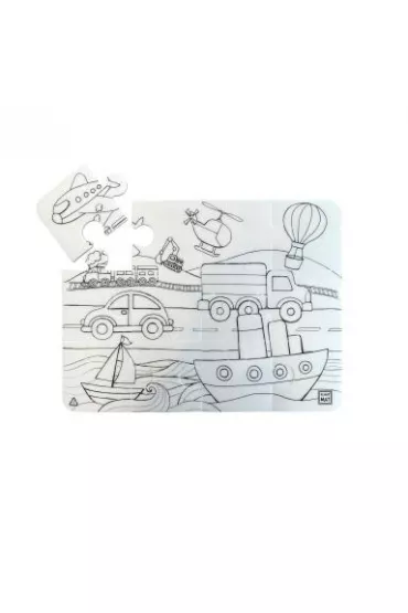 Funny puzzle Pojazdy 44x37 cm Strigo