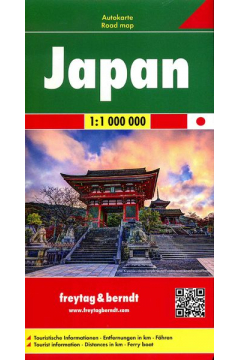 Mapa Japonia 1:1 000 000