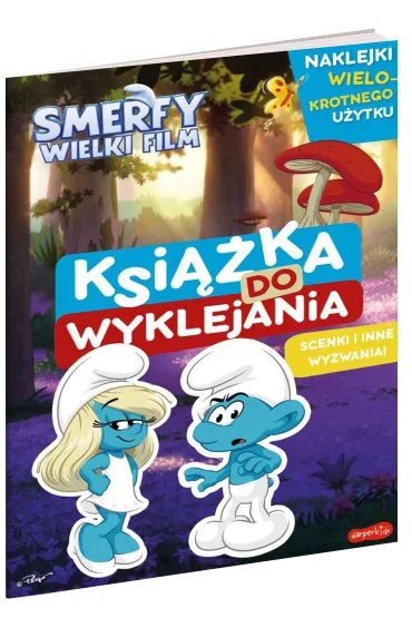Smerfy. Wielki Film. Ksi��ka do wyklejania