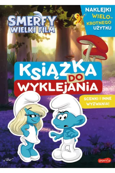 Smerfy. Wielki Film. Ksi��ka do wyklejania