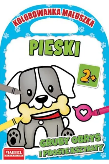 Pieski. Kolorowanka maluszka