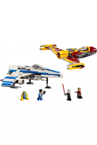 LEGO Star Wars E-Wing Nowej Republiki kontra Myliwiec Shin Hati 75364
