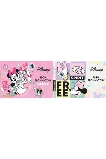 Beniamin Blok techniczny A4 Minnie Mouse biay 10