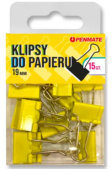 Penmate Klipsy do papieru ��te 19 mm