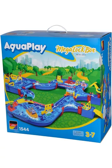 AQUAPLAY tor wodny 145x160cm Mega Lock Box Simba