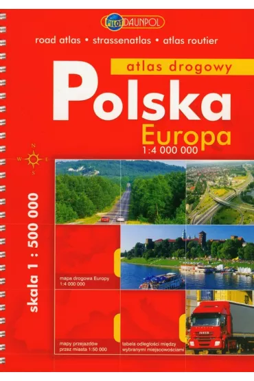 Polska Atlas drogowy Europilot 1:500 000