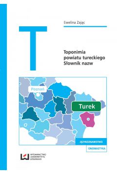eBook Toponimia powiatu tureckiego pdf