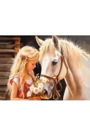 Puzzle 180 el. My Friend Horse Castorland