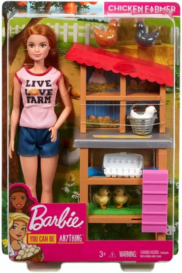 Lalka Barbie. Kariera - Farmerka z akcesoriami Mattel
