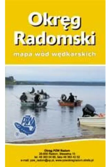 Mapa w�d w�d. Okr�gu Radomskiego