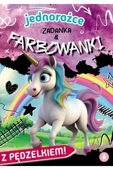 Ksi��ka edu. B5 Jednoro�ce. Zadanka & farbowanki  P�DZELEK SKRZAT 980744 - Monika  �lizowska