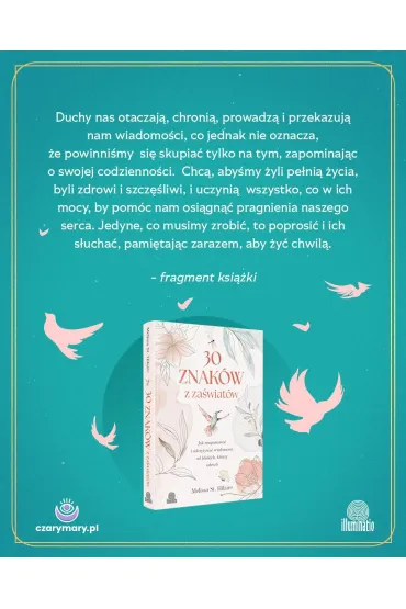 30 znak�w z za�wiat�w. Jak rozpoznawa� i odczytywa� wiadomo�ci od bliskich, kt�rzy odeszli - Melissa St. Hilaire