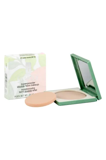Clinique Superpowder Double Face Makeup puder i podk�ad matuj�cy 07 Matte Neutral 10 g