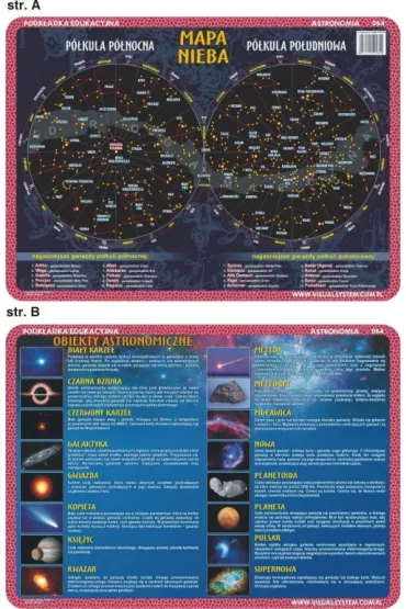 Visual System Podk�adka edukacyjna. Mapy nieba i obiekty astronomiczne