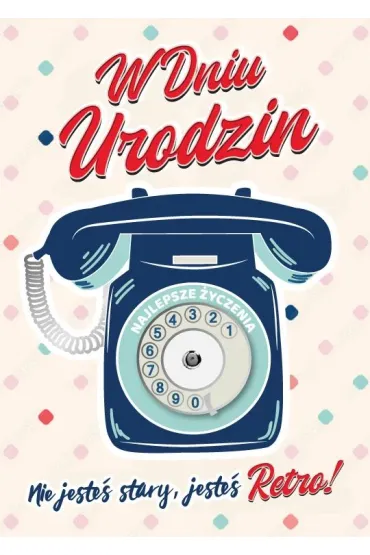 Armin Style KARNET URODZINY B6 Z KOP AS GM-1079 FOL