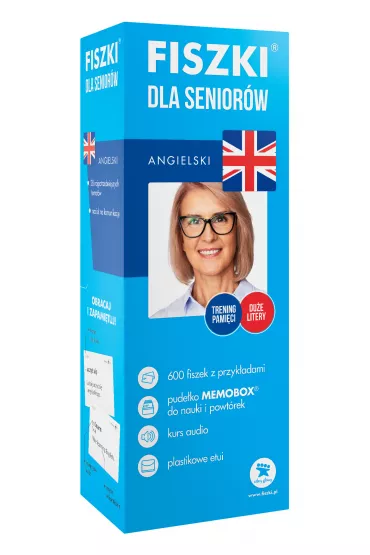 Angielski. Fiszki dla seniora - Patrycja Wojsyk