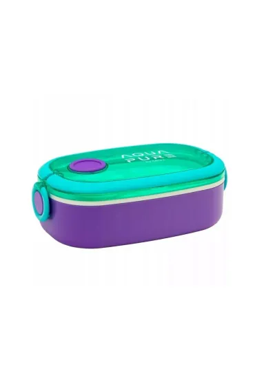 �niadani�wka Aqua Pure ze sztu�cami - mint/lavender