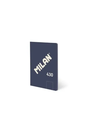 Zeszyt klejony A5/48K g�adki niebieski MILAN