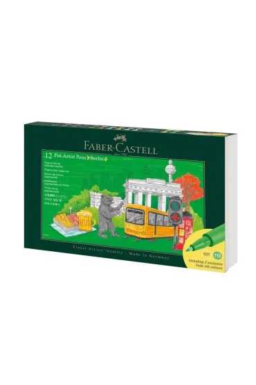 Pisaki artystyczne Berlin 12kol FABER CASTELL