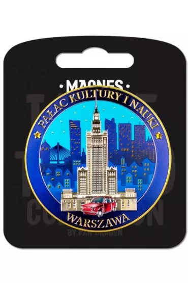 Pan Dragon Magnes I love Poland Warszawa