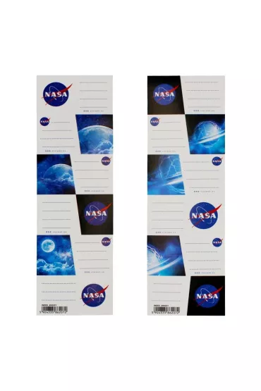Starpak Naklejki Na Zeszyt NASA