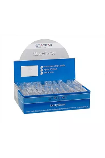 Starpak Identyfikator plastikowy