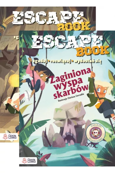 Pakiet Escape Books: Kl�twa Faraona, Zaginiona wyspa skarb�w - Tecnoscienza