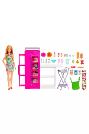 Barbie Spiarnia Zestaw + lalka HJV38 Mattel