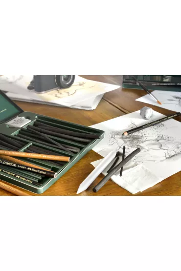Faber-Castell W�giel w kredce 3 szt.