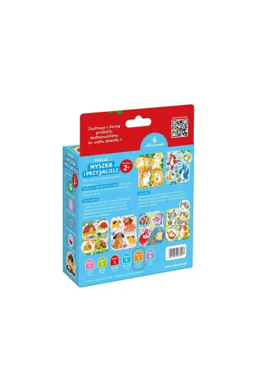 CzuCzu Puzzle Myszka i przyjaciele 2+ Bright Junior Media