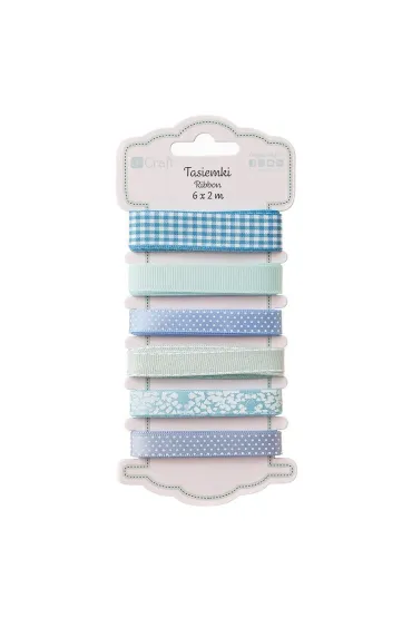 dpCraft Tasiemki aqua 6 x 2m 12 m