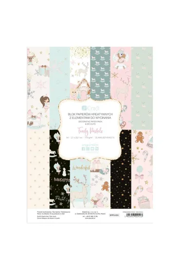 Dalprint Blok kreatywny Frosty Pastels 20 kartek
