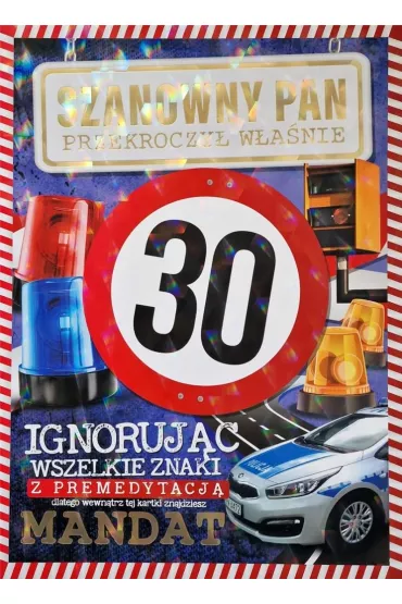 Yeku Karnet z mandatem 30-stka