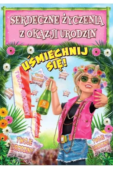Trend Kartka okoliczno�ciowa Urodziny MF37