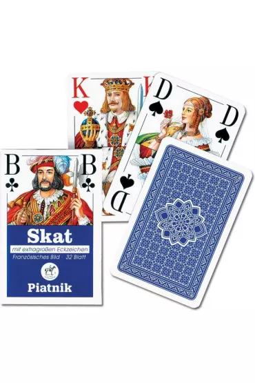 Karty do gry Skat. Talia od si�demek