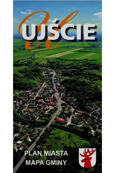 Plan miasta z map� gminy Uj�cie 1:10 000