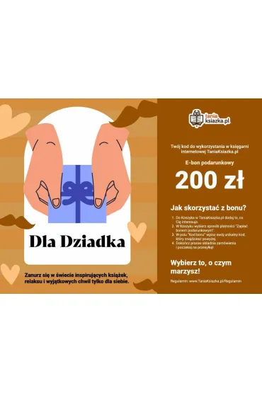 e-Bon Karta Podarunkowa Dla Dziadka 200 z� TaniaKsiazka.pl