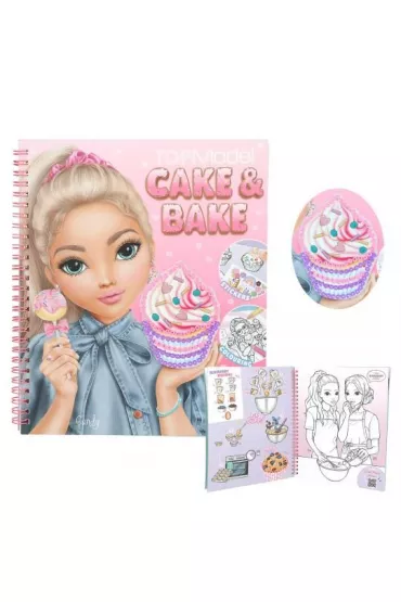 Kolorowanka Cake and Bake Top Model  13386A