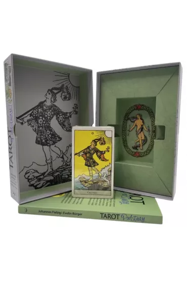 Tarot Podstawy, talia Rider Waite Tarot z ksi��k� - Fiebig Johannes, Evelin Burger