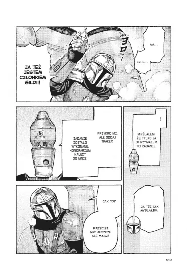 Manga Star Wars Mandalorianin. Star Wars. Tom 1 - Yusuke Osawa