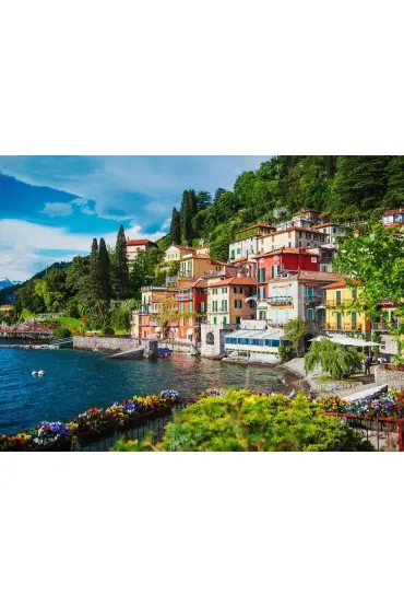 Puzzle 500 el. Jezioro Como, W�ochy Ravensburger