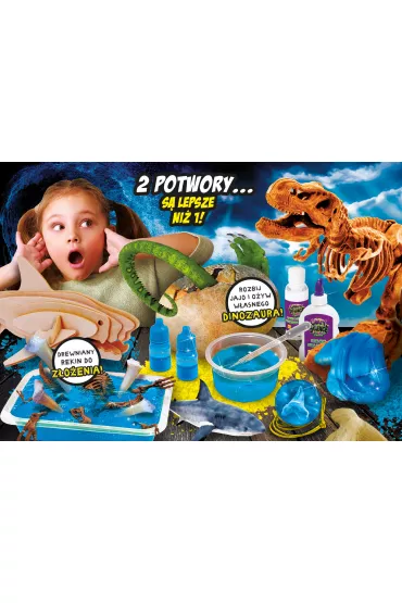 Crazy Science Rekiny i dinozaury Lisciani