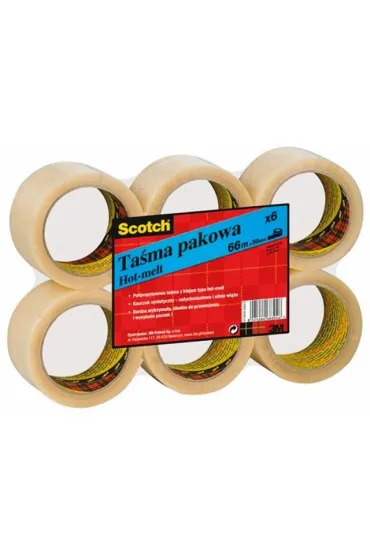 Scotch Ta�ma pakowa transparentna 48mmx66m